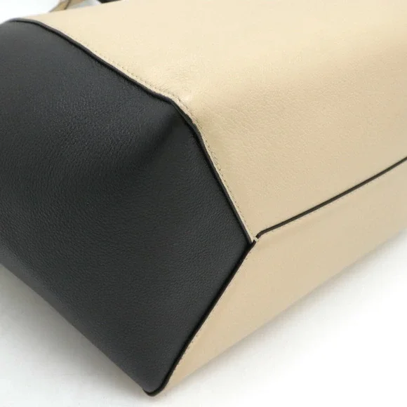 LOUIS VUITTON Cream and Black Shoulder Bag - Picture 4 of 9